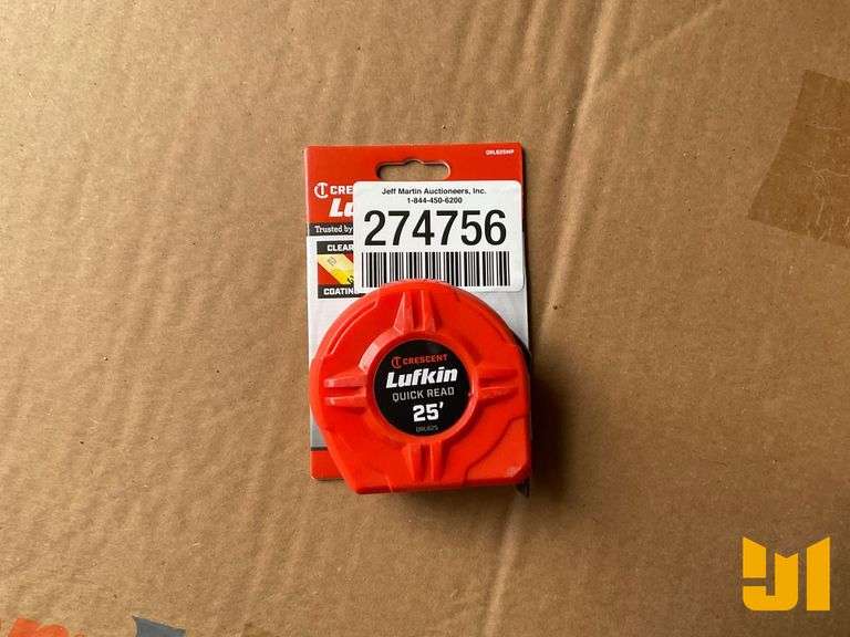 UNUSED CRESCENT LUFKIN QUICK READ 25' TAPE MEASURE