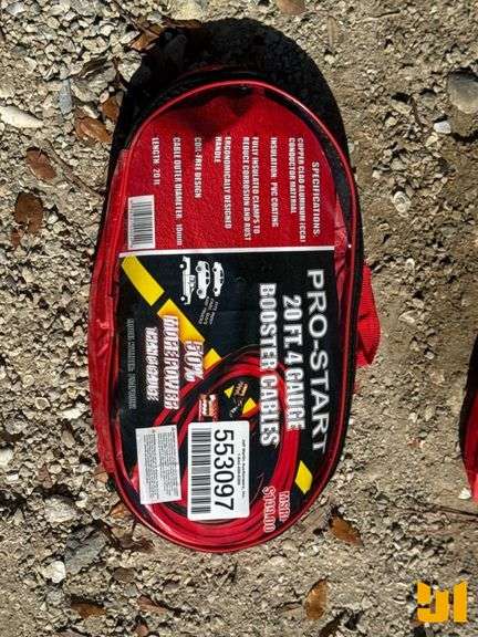 UNUSED PROSTART BOOSTER CABLES