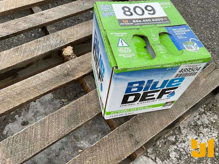 BLUE DEF DIESEL EXHAUST FLUID