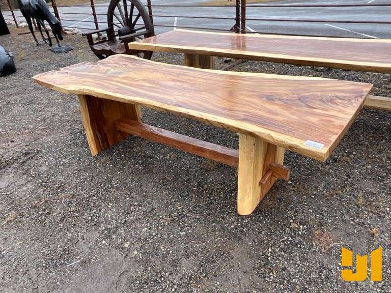 8.11’ L X 40.5” W TEAKWOOD TABLE