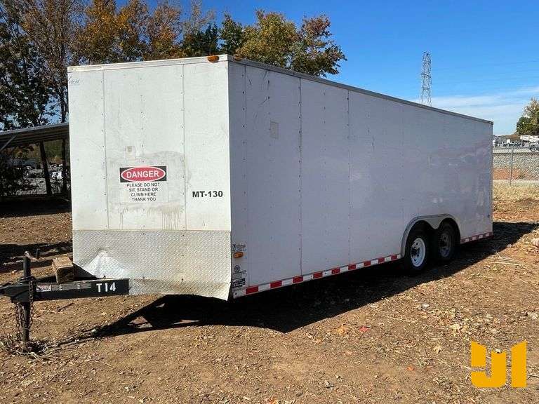 2012 HORTON VANS HORTON VANS ENCLOSED TRAILER 8'X20' VIN: 5E2B1202XC1043639