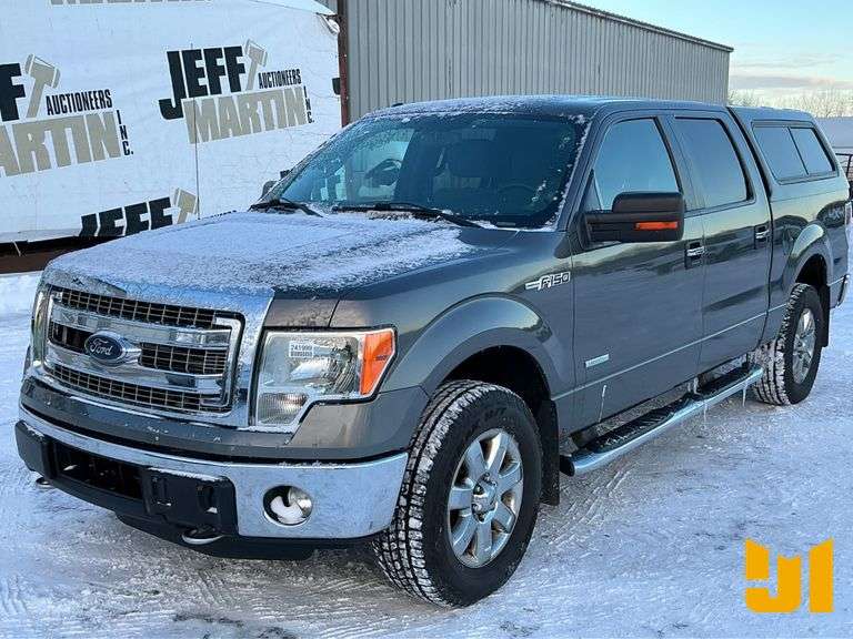 2014 FORD F150 XLT CREW CAB 4X4 PICKUP VIN: 1FTFW1ET2EFC72135