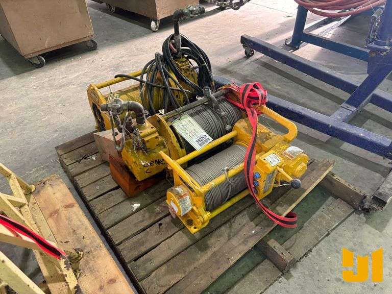 QTY OF INGERSOLL-RAND 1000 LB AIR WINCHES