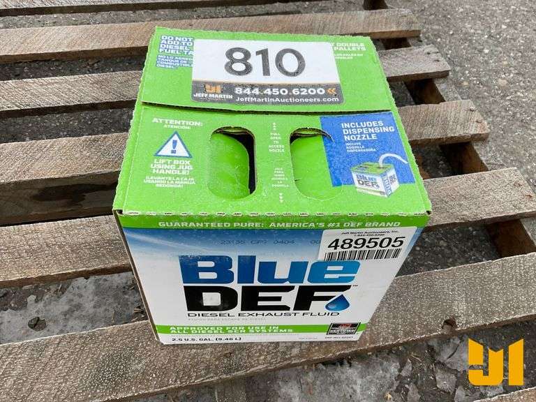 BLUE DEF DIESEL EXHAUST FLUID
