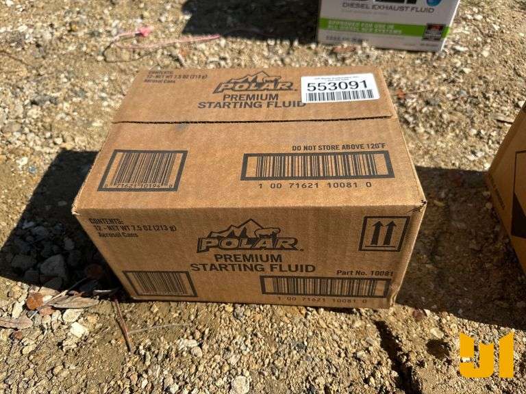 UNUSED STARTING FLUID