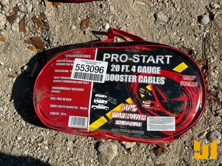 UNUSED PROSTART BOOSTER CABLES