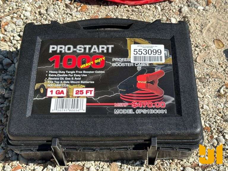 UNUSED PROSTART BOOSTER CABLES HEAVY DUTY BOOSTER CABLES