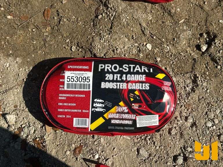 UNUSED PROSTART BOOSTER CABLES
