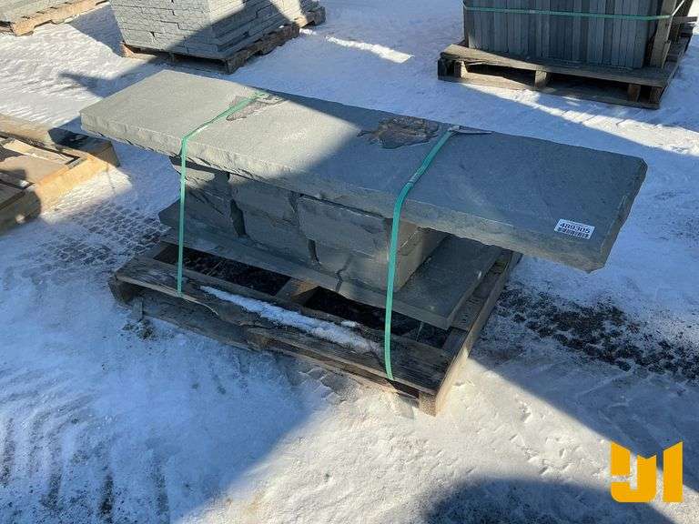 PALLET OF PENNSYLVANIA BLUE STONE BENCH