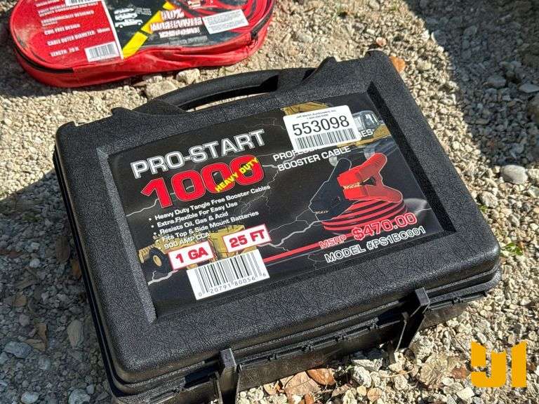 UNUSED PROSTART BOOSTER CABLES HEAVY DUTY BOOSTER CABLES