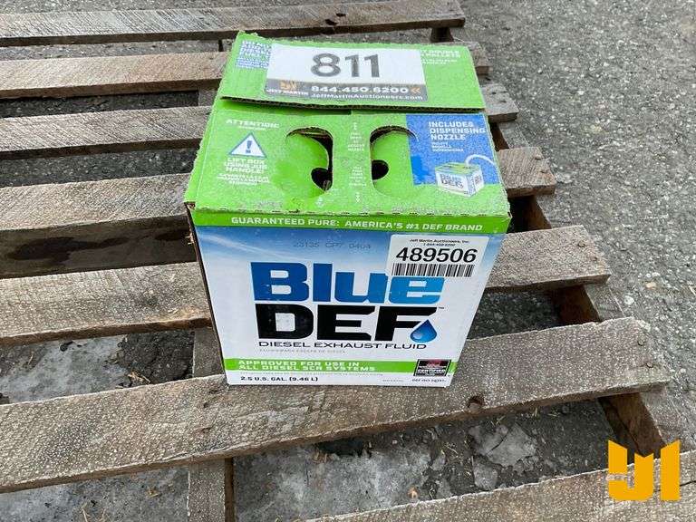 BLUE DEF DIESEL EXHAUST FLUID