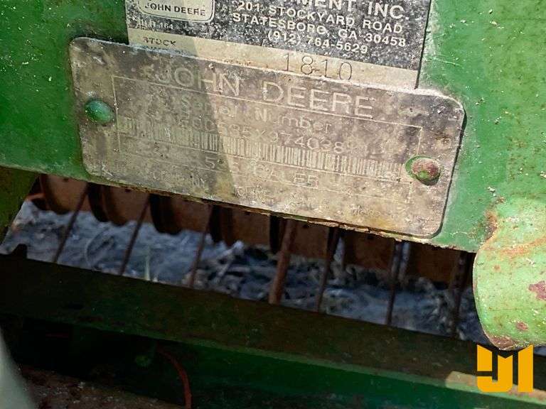 1994 JOHN DEERE ROUND BALER 535 SN: E00535X974038