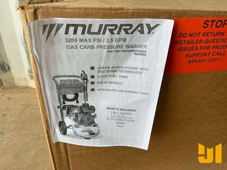 NEW/UNUSED MURRAY PRESSURE WASHER