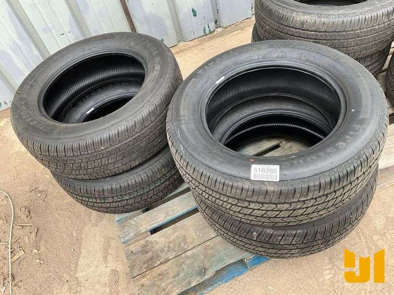 (4) FIRESTONE FIREHAWK PURSUIT 255/60R18
