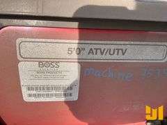 BOSS SMART SHIELD ATV/UTV PLOW SN: 405458623