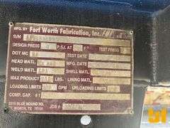 2002 FWF 120 BBL T/A VACUUM TRAILER VIN: 1F915138921062008