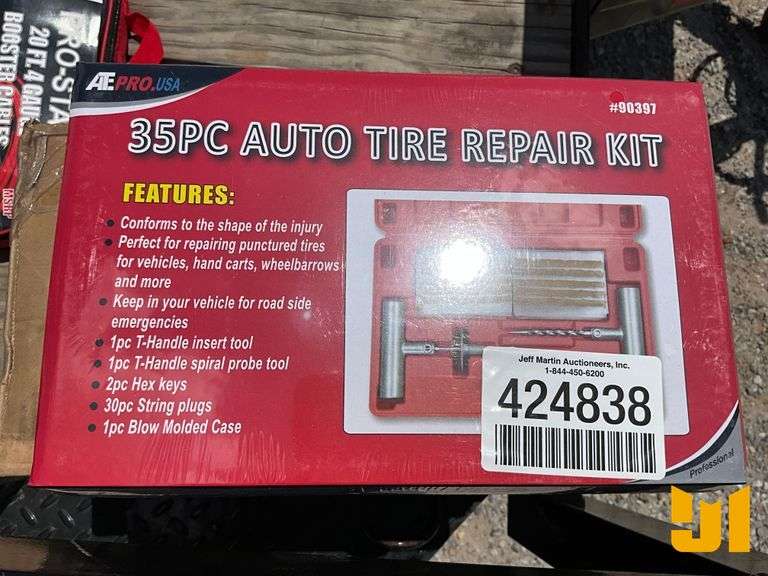 35PC AUTO TIRE REPAIR KIT