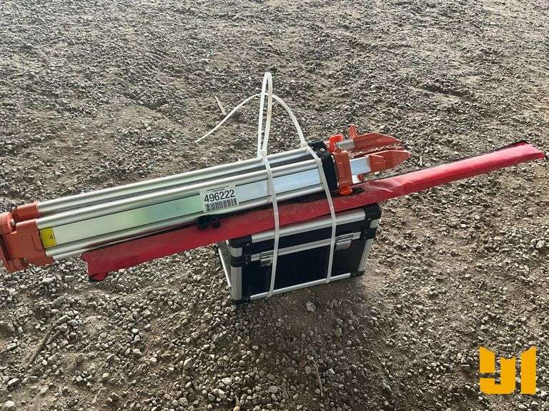 SURVEYING EQUIPMENT, TRIPOD, MEASURE STICK