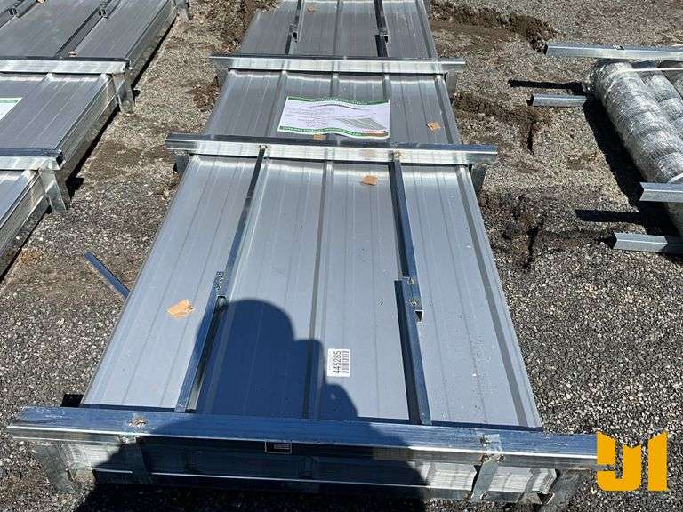 UNUSED 2024 ALLMETAL K0311 10' GALVALUME CORRUGATED, (100) PCS