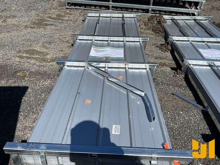 UNUSED 2024 ALLMETAL K0311 10' GALVALUME CORRUGATED, (100) PCS