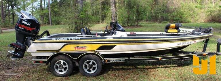 2003 SKEETER ZX200 VIN STE65745G303 BASS BOAT - Jeff Martin