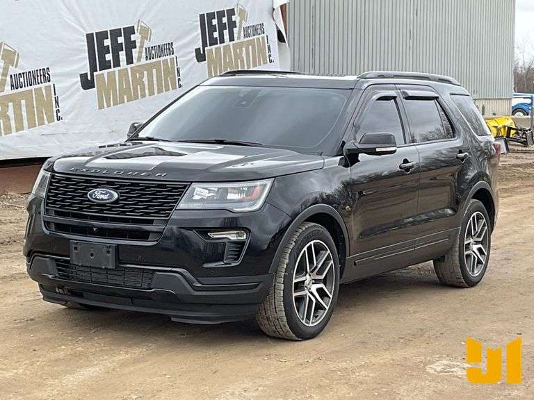 2018 FORD EXPLORER SPORT VIN: 1FM5K8GT1JGC28009 4WD