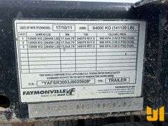 2018 FAYMONVILLE TELEMAX  TRI/A STRETCH TRAILER VIN: YAFSR3003J0020608