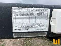 2019 FAYMONVILLE TELEMAX  TRI/A STRETCH TRAILER VIN: YAFSR3002K0021945