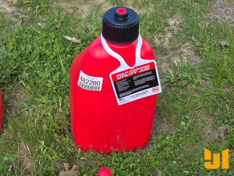 UTILITY JUG 5 GAL RED
