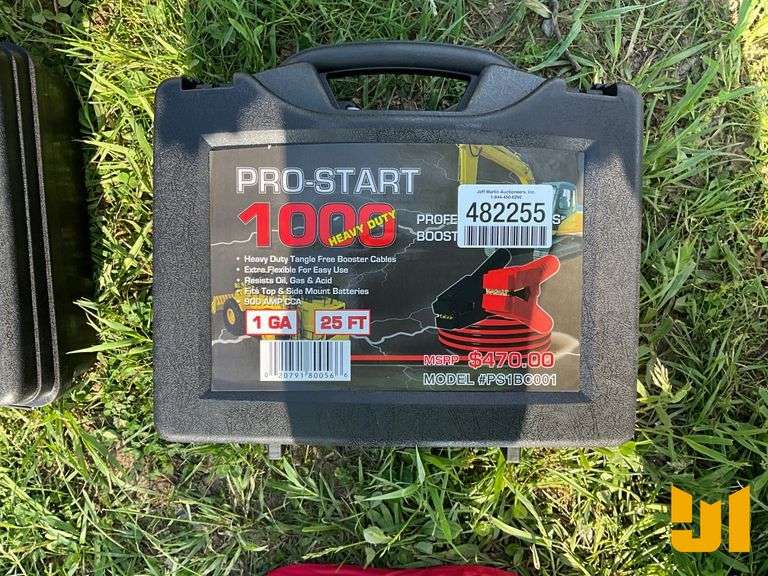 PRO-START 1GA 25’ PROFFESSIONAL SERIES BOOSTER CABLES
