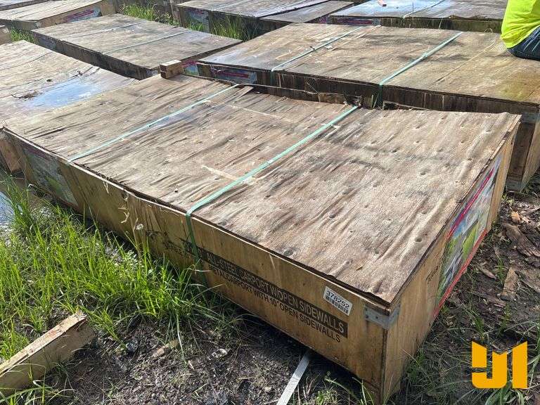 UNUSED HURRICANE MSC2020F 20 FT X 20 FT  STEEL CARPORT W/ OPEN SIDEWALLS