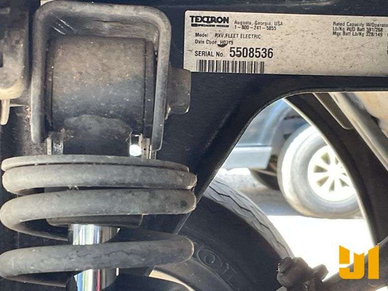 2019 EZ GO RXV GOLF CART SN: 5508536
