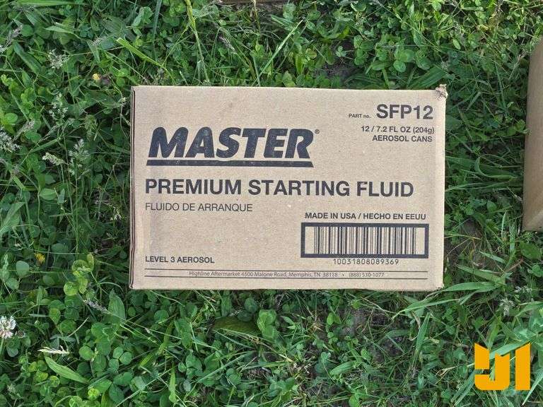 STARTING FLUID QTY OF (12) CANS