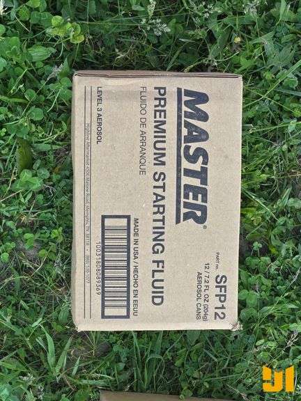 STARTING FLUID QTY OF (12) CANS