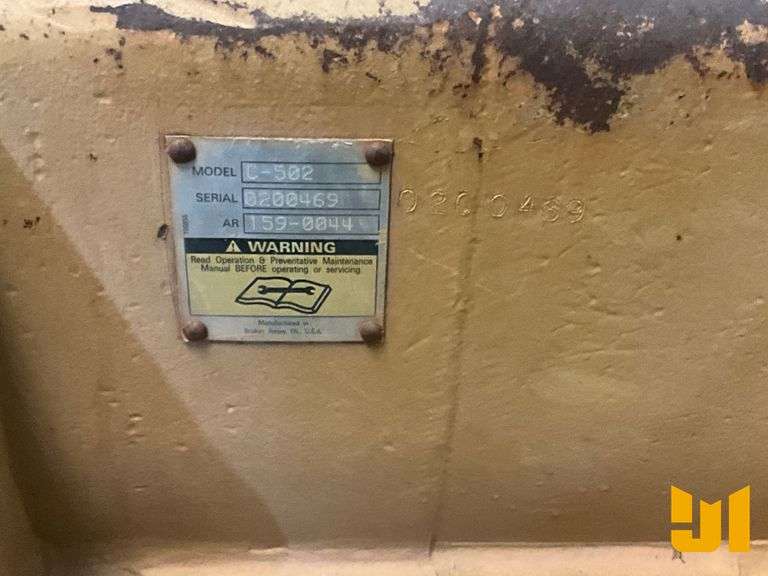 CAT C-502 SN: 0200469 WINCH