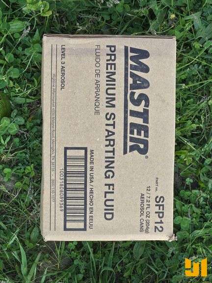 STARTING FLUID QTY OF (12) CANS