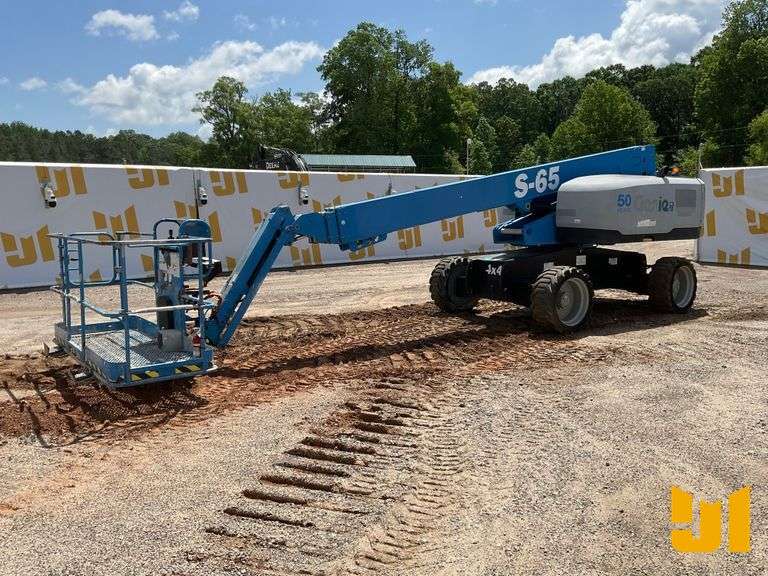2016 GENIE S-65 4X4 TELESCOPIC BOOM LIFT SN: S6016H36059