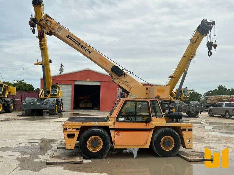 2012 BRODERSON IC80-3J CARRY DECK CRANE SN: 637157