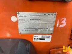 2024 HITACHI ZW80-5B WHEEL LOADER SN: RYUNCH60E00006455