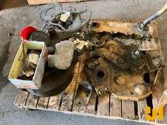 CLUCH,BEARING, WINCH PARTS FROM A 525C, MUFFLER, QTY (3) PALLETS