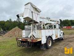 2015 INTERNATIONAL 4300 SBA 4X2 MATERIAL HANDLING BUCKET TRUCK TEREX HI-RANGER VIN: 3HAMMAAN5FL73113