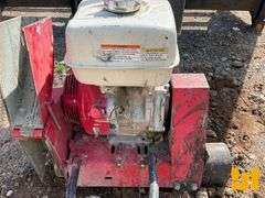 14" WALK-BEHIND CONCRETE SAW, GAS, ***LOCATED IN PELZER, SC***, LOADING