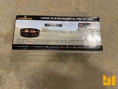 UNUSED LANDHONOR LDH-FPR36 36 IN. ROUND METAL FIRE PIT RING
