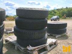 QTY OF (4) MISC TIRES W/ WHEELS