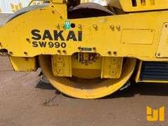 2009 SAKAI SW990 TANDEM VIBRATORY ROLLER SN: VSW41-10111