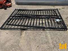 UNUSED SKLP 20 FT BI-PARTING WROUGHT IRON GATE