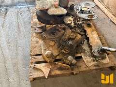 CLUCH,BEARING, WINCH PARTS FROM A 525C, MUFFLER, QTY (3) PALLETS