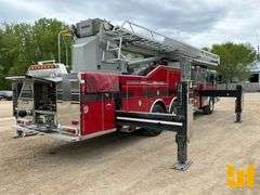 2002 E-ONE AERIAL LADDER/PUMP TRUCK VIN: 4EN3BCA8121004374 T/A  FIRE TRUCK