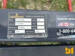 UNUSED 2024 LANDHONOR BS-12-2500G 49  INCH BALE SPEAR  SN: HL-02677