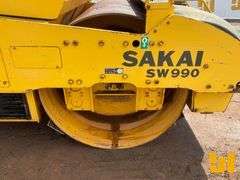 2009 SAKAI SW990 TANDEM VIBRATORY ROLLER SN: VSW41-10111